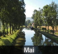 Au mois de mai la chaleur de tout l‘an fait la beauté.